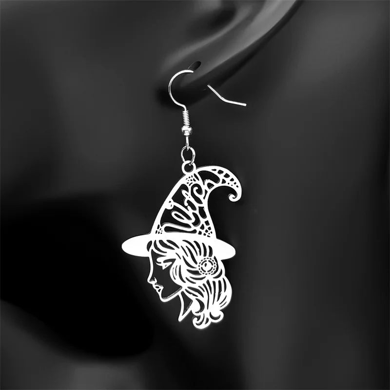 Witchy Hat Earrings