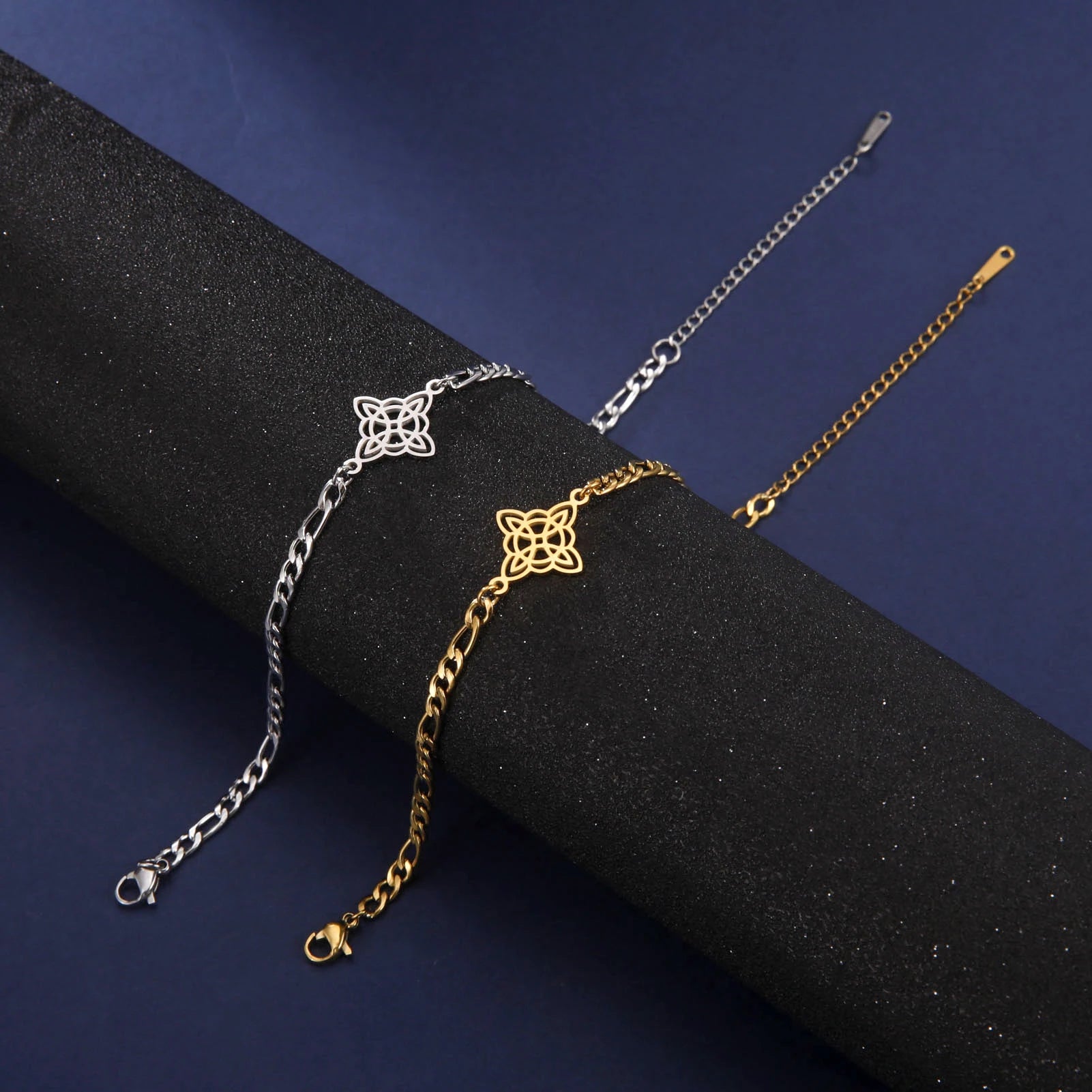 Witch Knot Charm Bracelet