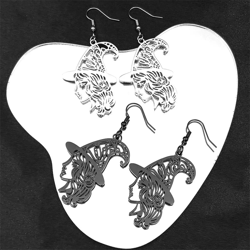 Witchy Hat Earrings