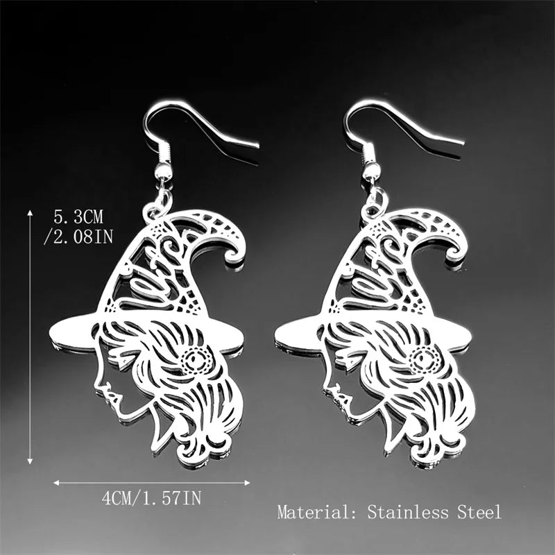 Witchy Hat Earrings