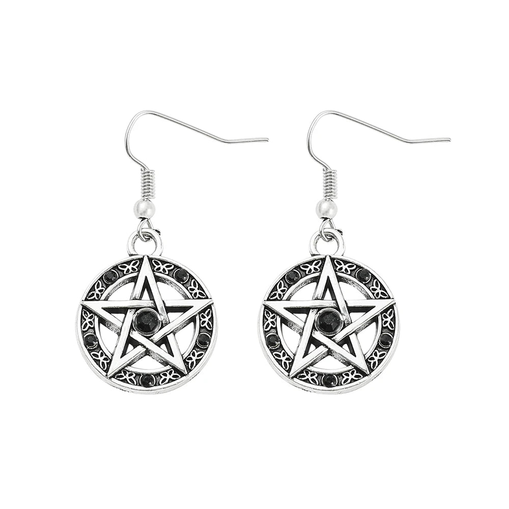 Pentagram Earrings