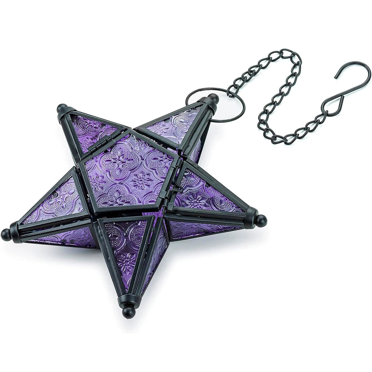 Pentagram Hanging Candle Holder