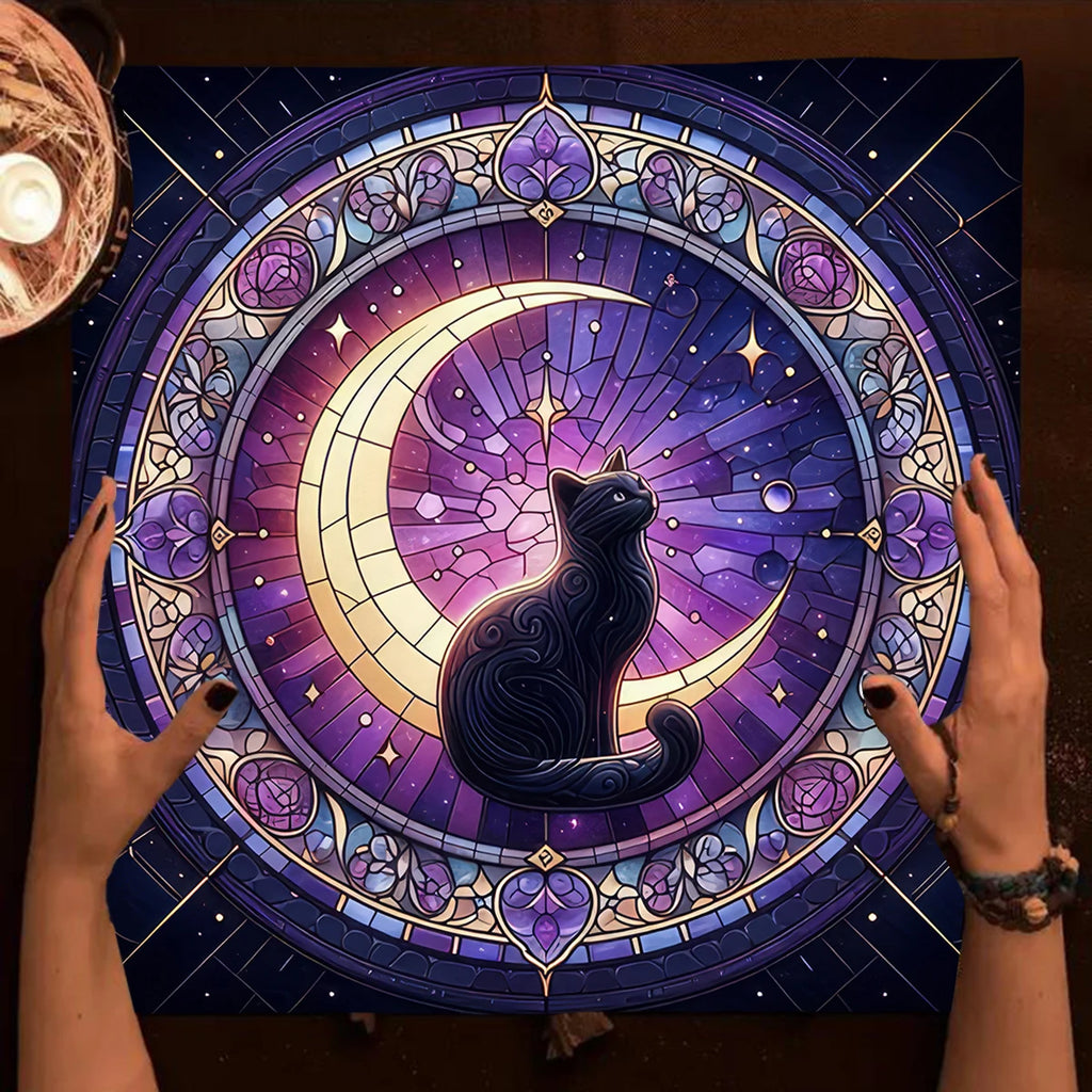 Black Cat Altar Cloth