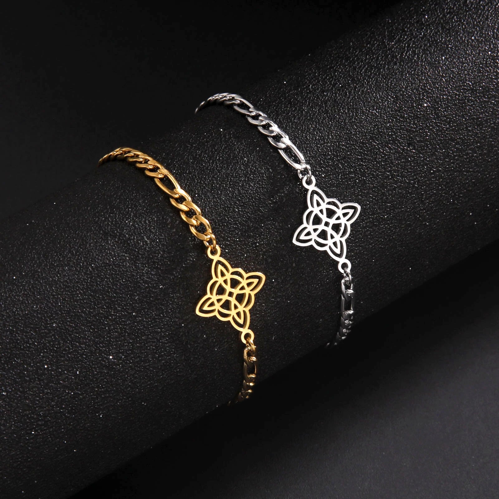 Witch Knot Charm Bracelet