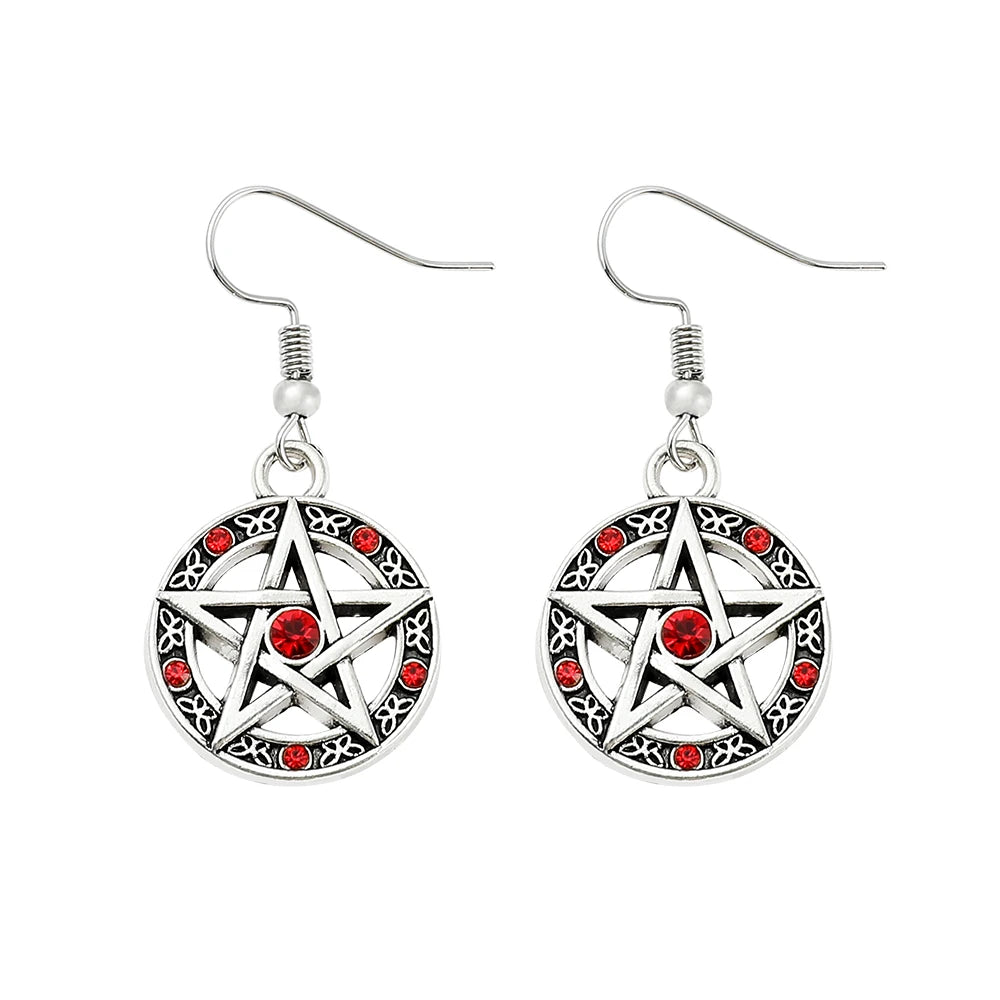 Pentagram Earrings